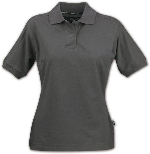 Рубашка поло женская Semora, серая (антрацит), размер XL