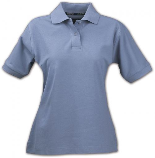 Рубашка поло женская Semora, голубая, размер XL