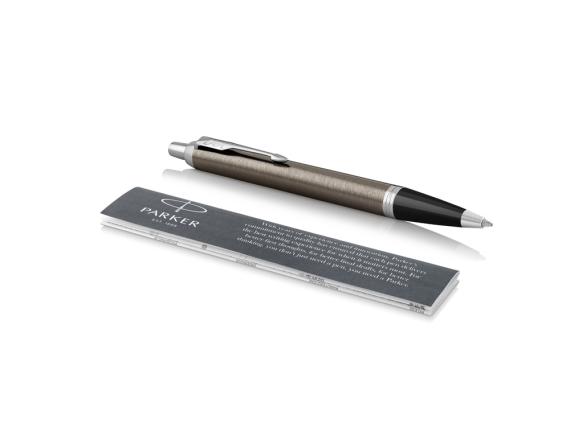 Ручка шариковая Parker «IM Core Dark Espresso Lacque CT»