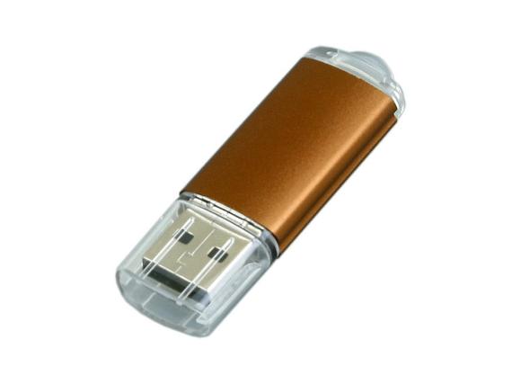 USB 2.0- флешка на 32 Гб с прозрачным колпачком