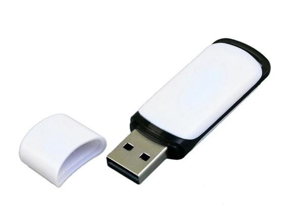 USB 2.0- флешка на 8 Гб с цветными вставками