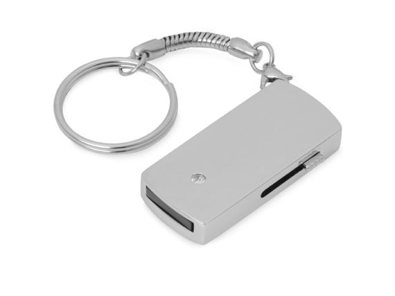 USB 2.0- флешка на 32 Гб с выдвижным механизмом и мини чипом