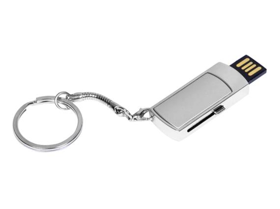 USB 2.0- флешка на 64 Гб с выдвижным механизмом и мини чипом