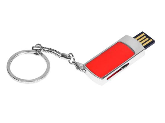 USB 2.0- флешка на 8 Гб с выдвижным механизмом и мини чипом