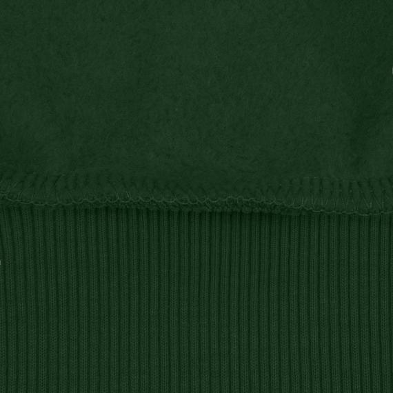 Толстовка с капюшоном на молнии Unit Siverga Heavy темно-зеленая, размер S