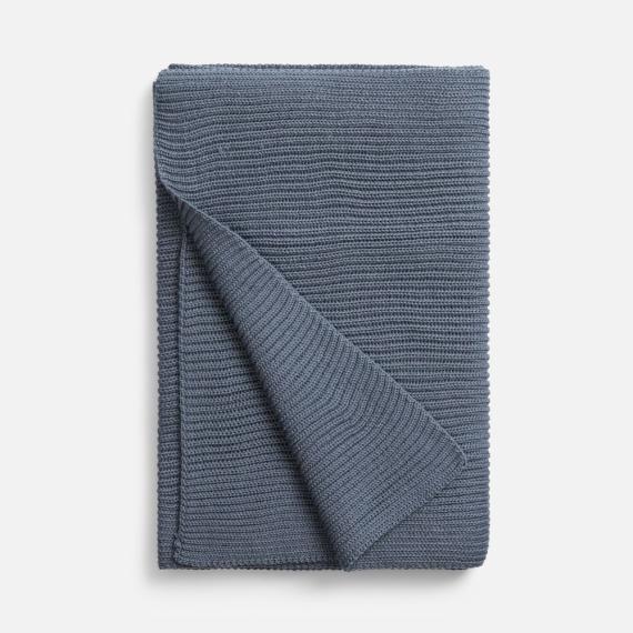 Шарф Nobilis Mono, серый (стальной)