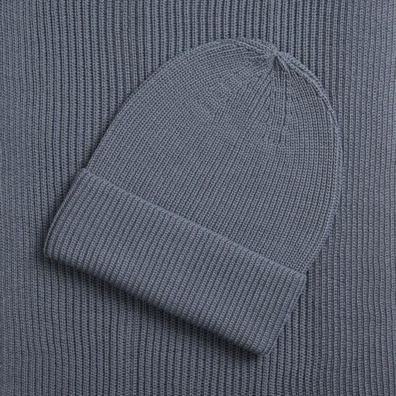 Шарф Nobilis Mono, серый (стальной)