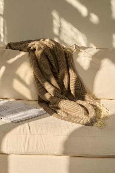 Плед «Тренто», бежевый