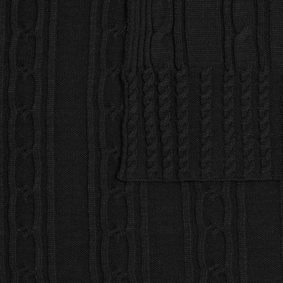 Плед Remitti, черный