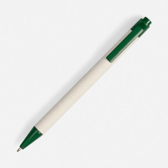Ручка шариковая MilkMake, зеленая