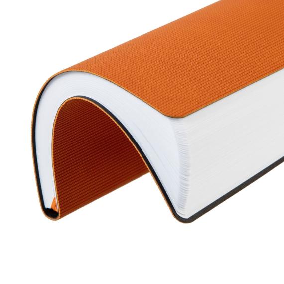 Ежедневник Knit, недатированный, оранжевый