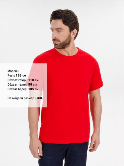 Футболка T-Bolka 180 красная, размер XXL