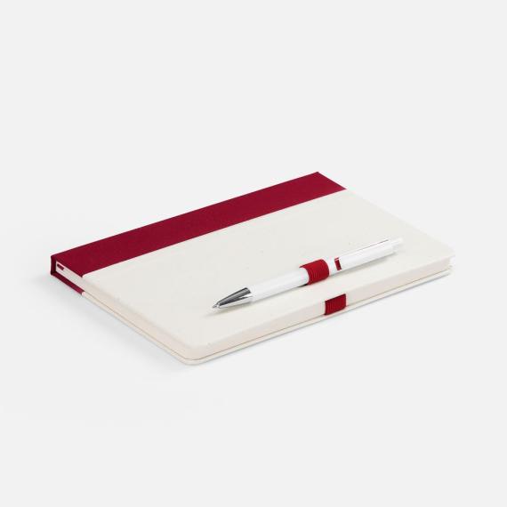 Блокнот MilkMake, красный