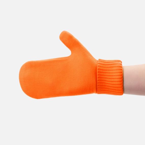 Варежки Yong, оранжевые, размер L/XL