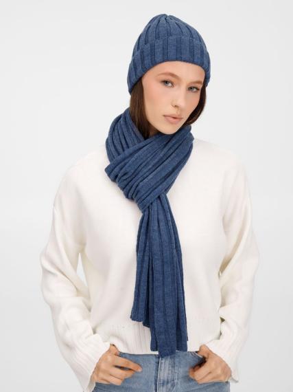 Шапка Metelitsa, синий меланж (джинс)