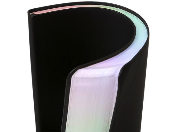 Блокнот А5 в гибкой обложке «Fellini» с голографическим срезом