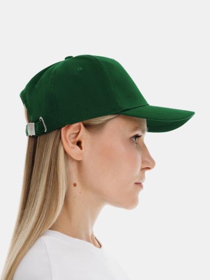 Бейсболка Long Beach, темно-зеленая