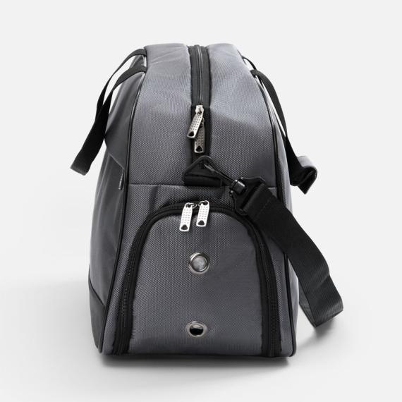 Спортивная сумка Atlantes, серая с черным