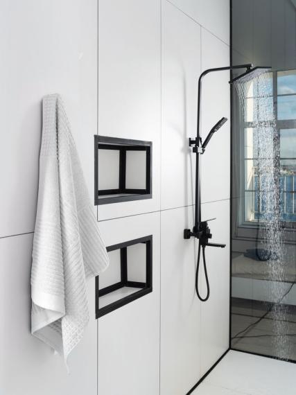 Полотенце Farbe, большое, белое