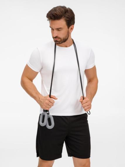 Мультифункциональная скакалка с эспандером Multi McFly, серая