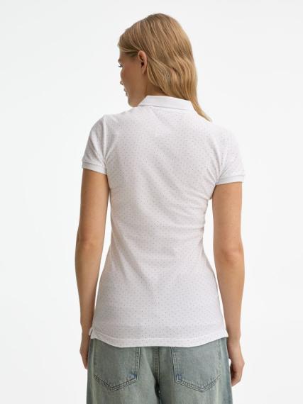 Рубашка поло женская Brandy Women белый/темно-синий, размер XS