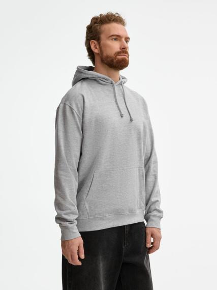 Худи унисекс Condor, серый меланж, размер 5XL