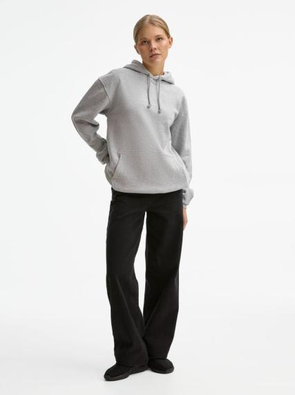 Худи унисекс Condor, серый меланж, размер 5XL