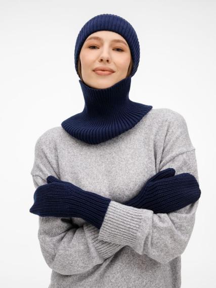 Варежки Catch Match, темно-синие, размер L/XL