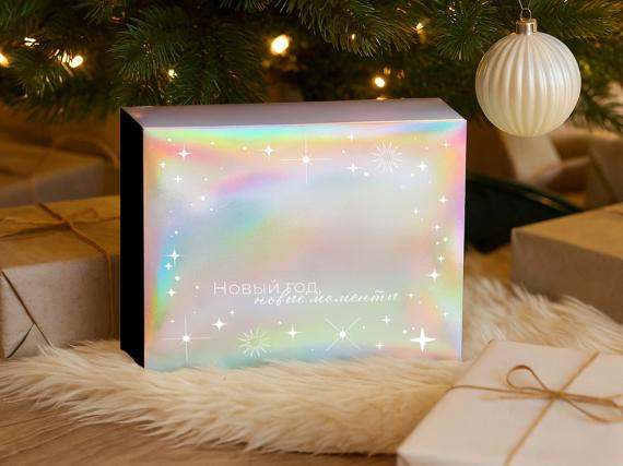 Подарочный набор «Re:Harmony» с палантином и термокружкой