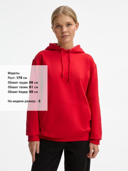 Худи унисекс Condor, красное, размер L