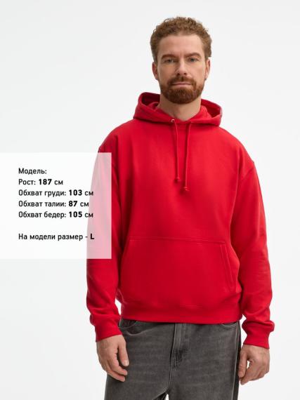 Худи унисекс Condor, красное, размер L
