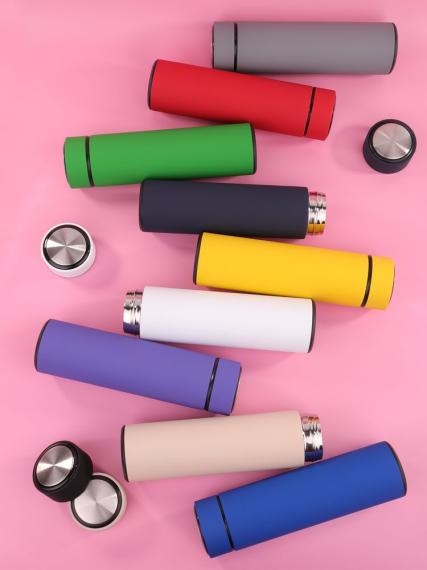 Термос с ситечком Percola, зеленый