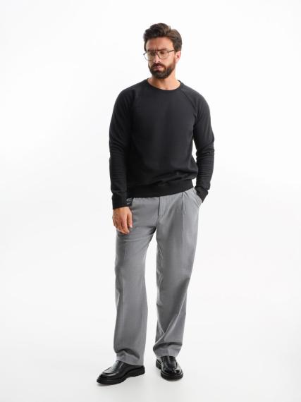 Свитшот унисекс Space, черный, размер XXS