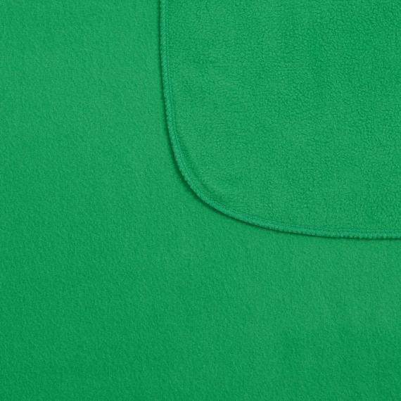 Флисовый плед Warm&Peace, зеленый