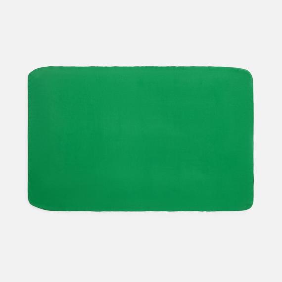 Флисовый плед Warm&Peace, зеленый