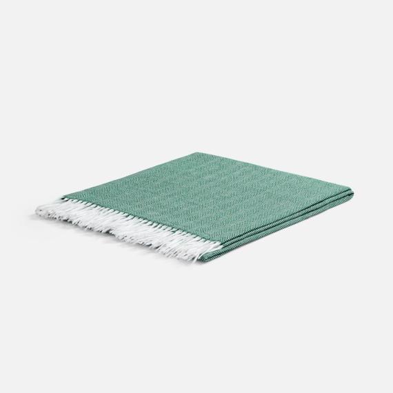 Плед «Гирвас», зеленый