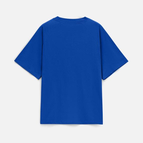 Футболка унисекс T2, синяя, размер M/L