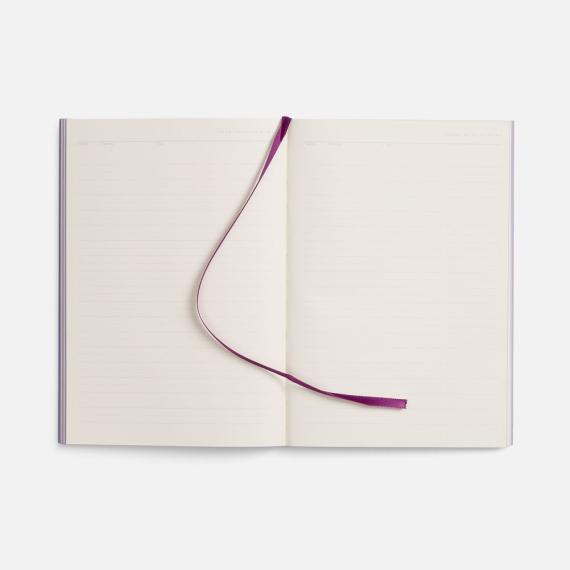 Ежедневник Flat, недатированный, фиолетовый, ver.2