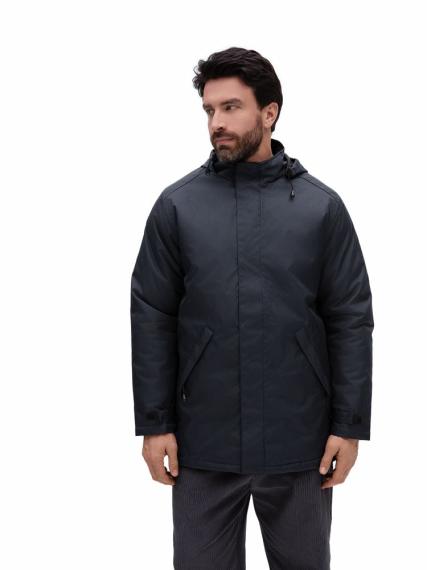 Куртка на стеганой подкладке Robyn темно-синяя, размер 3XL