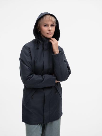 Куртка на стеганой подкладке Robyn темно-синяя, размер 3XL