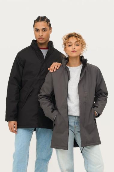 Куртка на стеганой подкладке Robyn темно-серая, размер XL