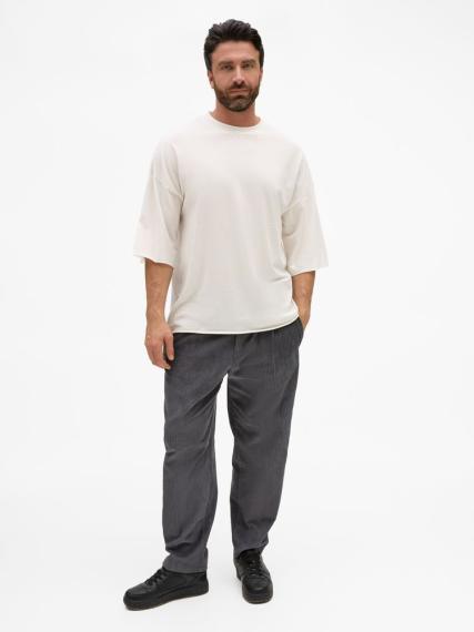 Футболка унисекс T1, молочно-белая, размер XL/XXL