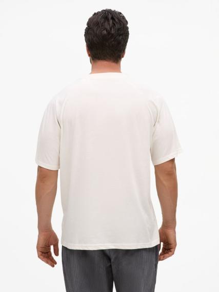 Футболка унисекс T2, молочно-белая, размер M/L