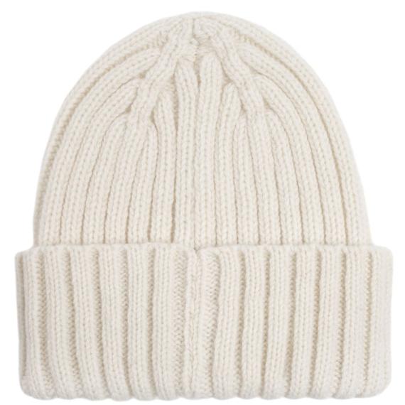 Шапка Uni, молочно-белая