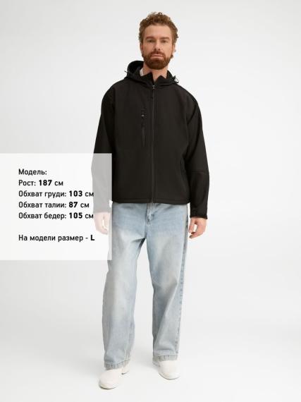 Куртка мужская с капюшоном Replay Men 340 черная, размер S