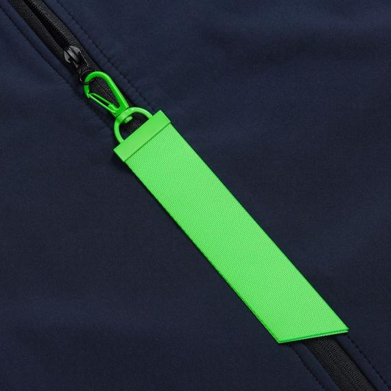 Куртка софтшелл с капюшоном мужская Race Men, темно-синяя, размер S