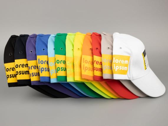 Бейсболка Convention, желтая