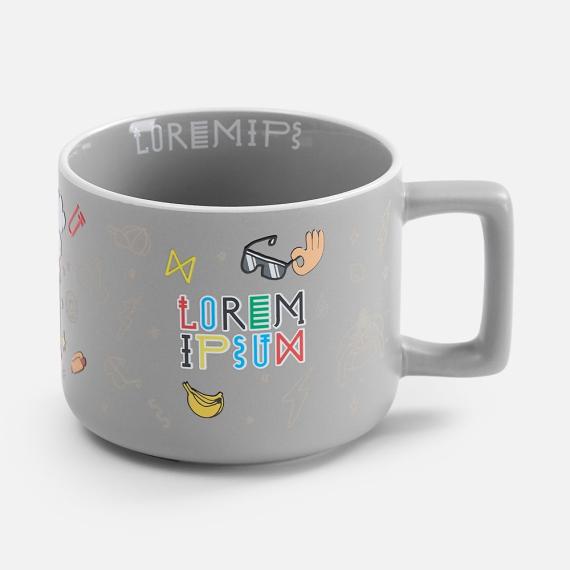 Чашка Fusion, ver.2, серая