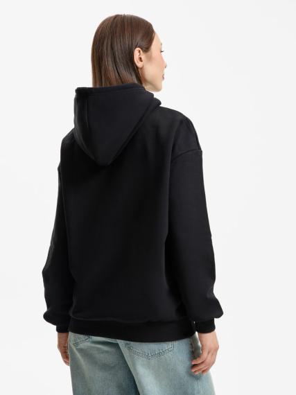 Худи унисекс оверсайз Daylero, черное, размер XS/S