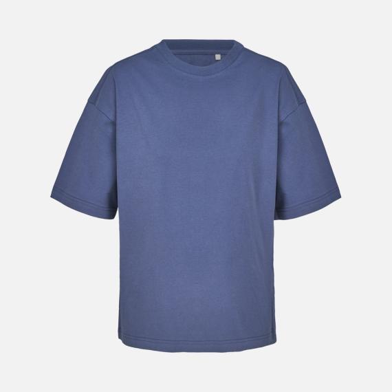 Футболка оверсайз женская Boxy Women, синяя (джинс), размер XS